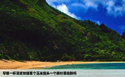 早餐一杯豆浆加蜂蜜个玉米馒头一个茶叶蛋会胖吗