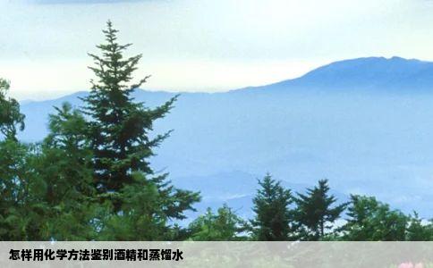 怎样用化学方法鉴别酒精和蒸馏水