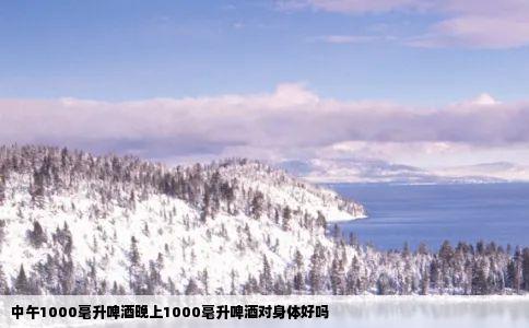 中午1000毫升啤酒晚上1000毫升啤酒对身体好吗