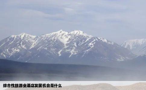 综合性旅游业酒店发展机会是什么