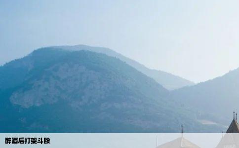 醉酒后打架斗殴