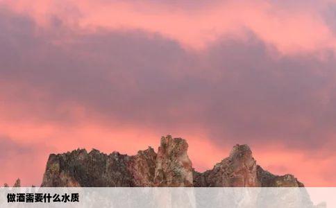 做酒需要什么水质